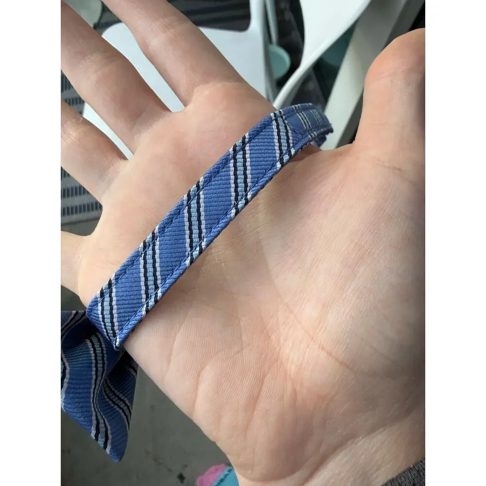 NWT Boys Blue Striped Bow Tie